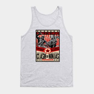 Snake Eyes vs. Storm Shadow fight poster Tank Top